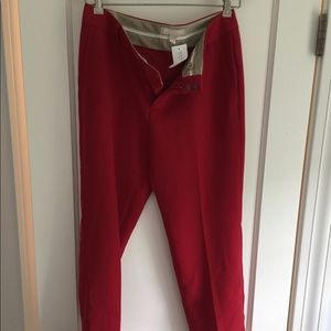✨ Gorgeous Red Crepe Pants from Banana Republic✨